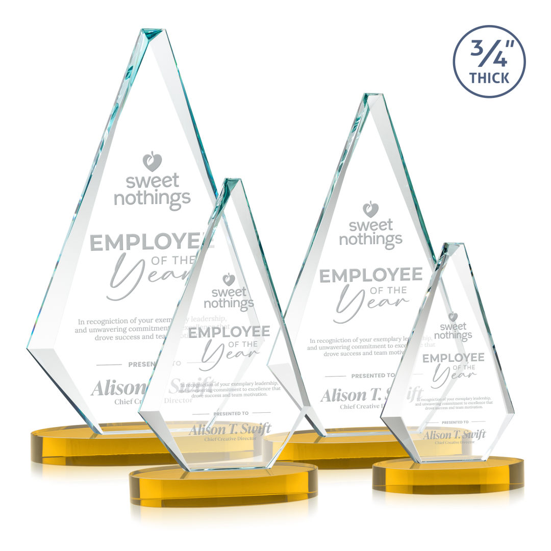 Windsor Award on Alberton Base - Amber