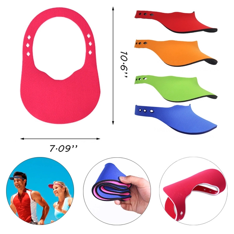 Sport Hat Neoprene Sun Visor Cap 2