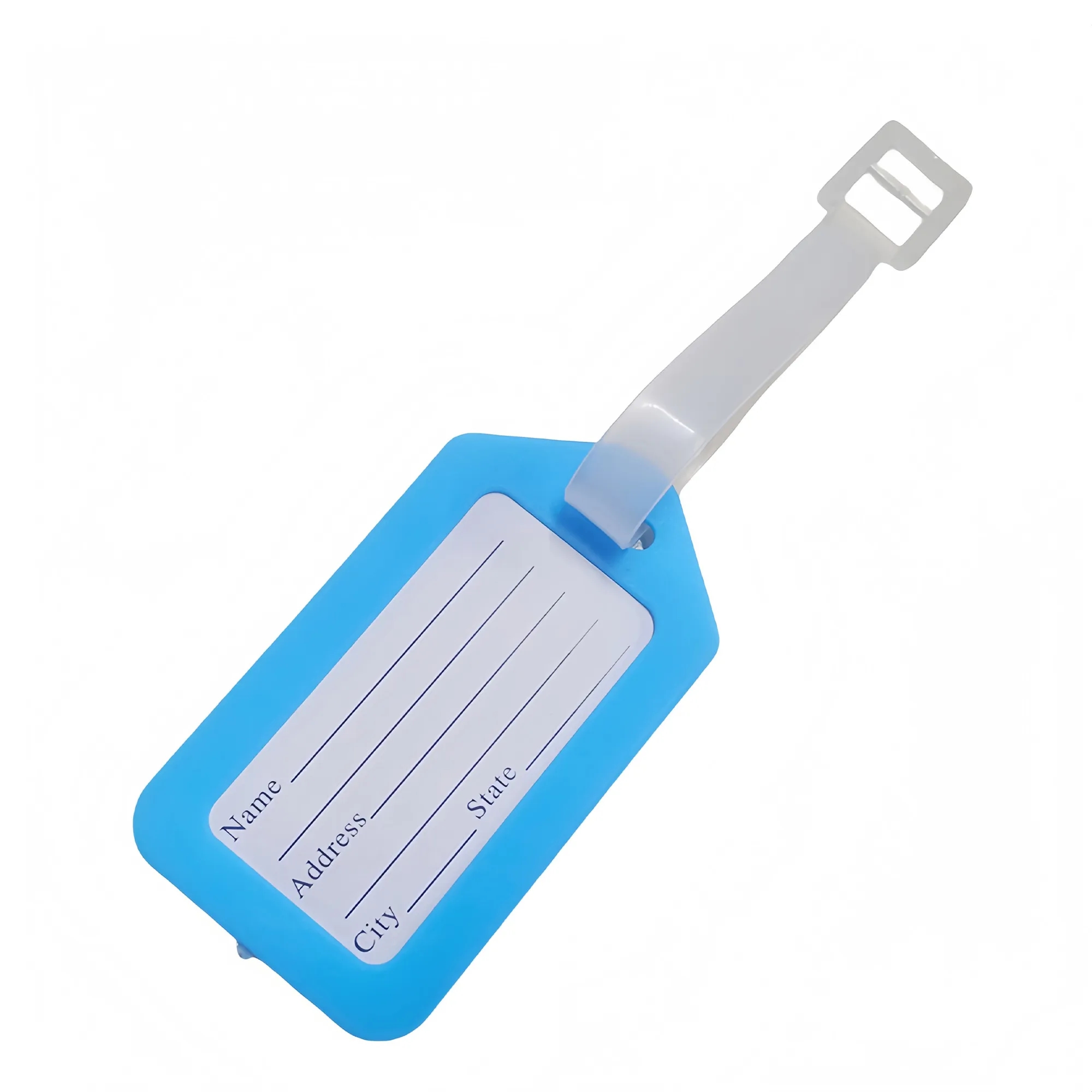 Custom Plastic Luggage Tag For Travel Identification 5