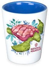 2 Oz. Two Tone Matte Shot Glass