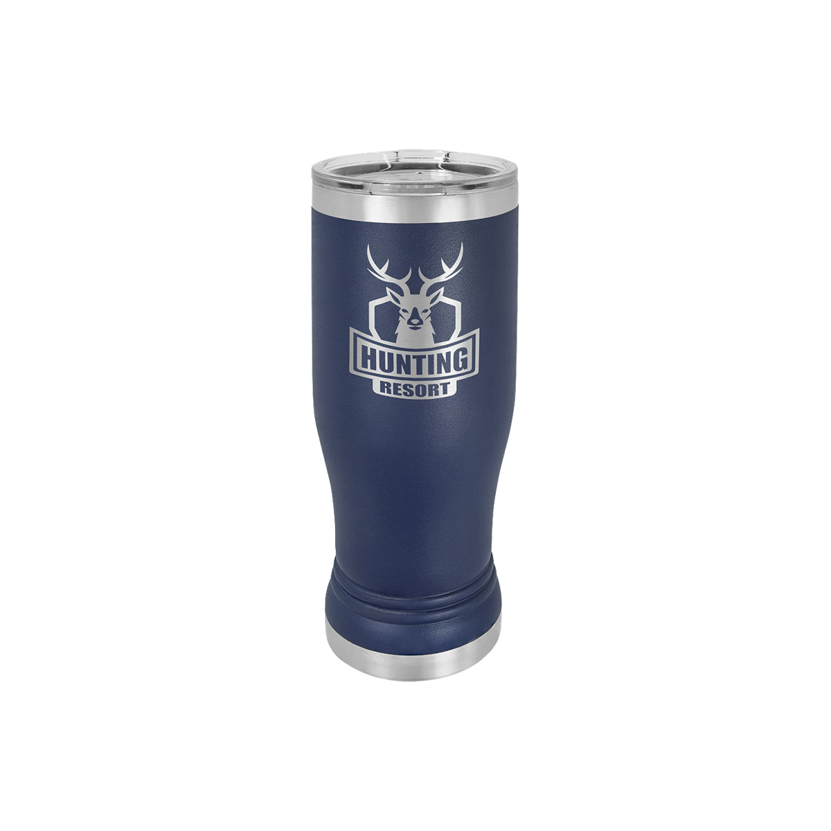Polar Camel 14oz Stainless Steel Pilsner w/ Clear Lid 23
