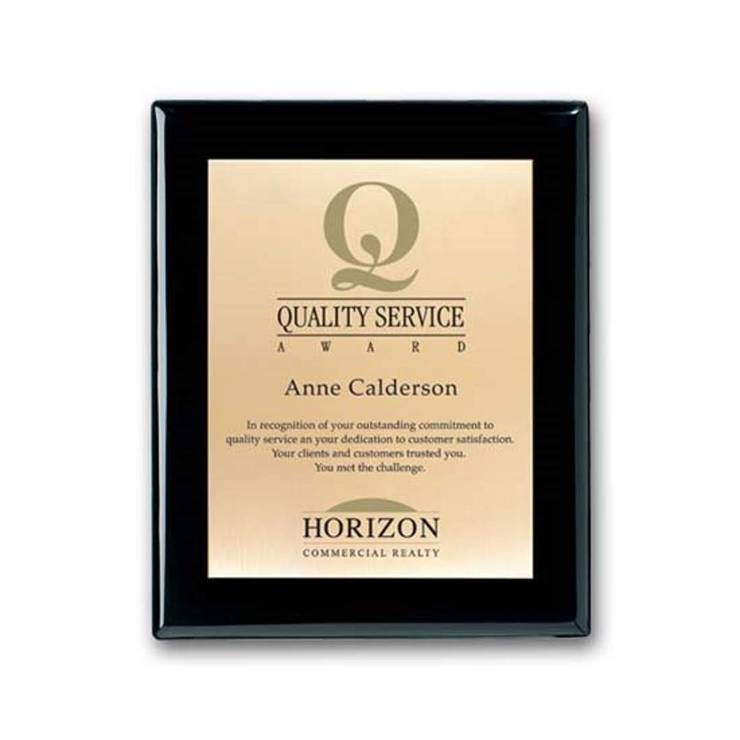 Screenprint Brass - Ebony