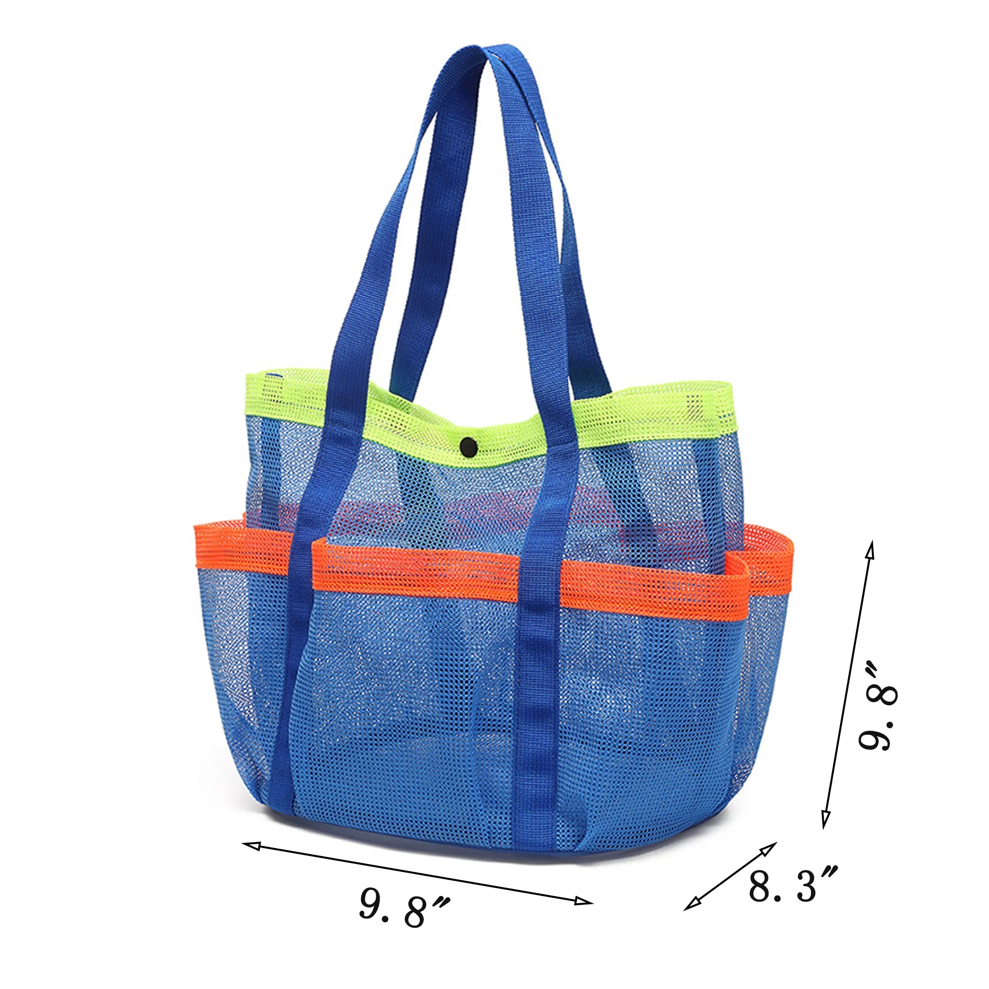 Mesh Beach Tote Bag, custom tote bag with logo imprint 5