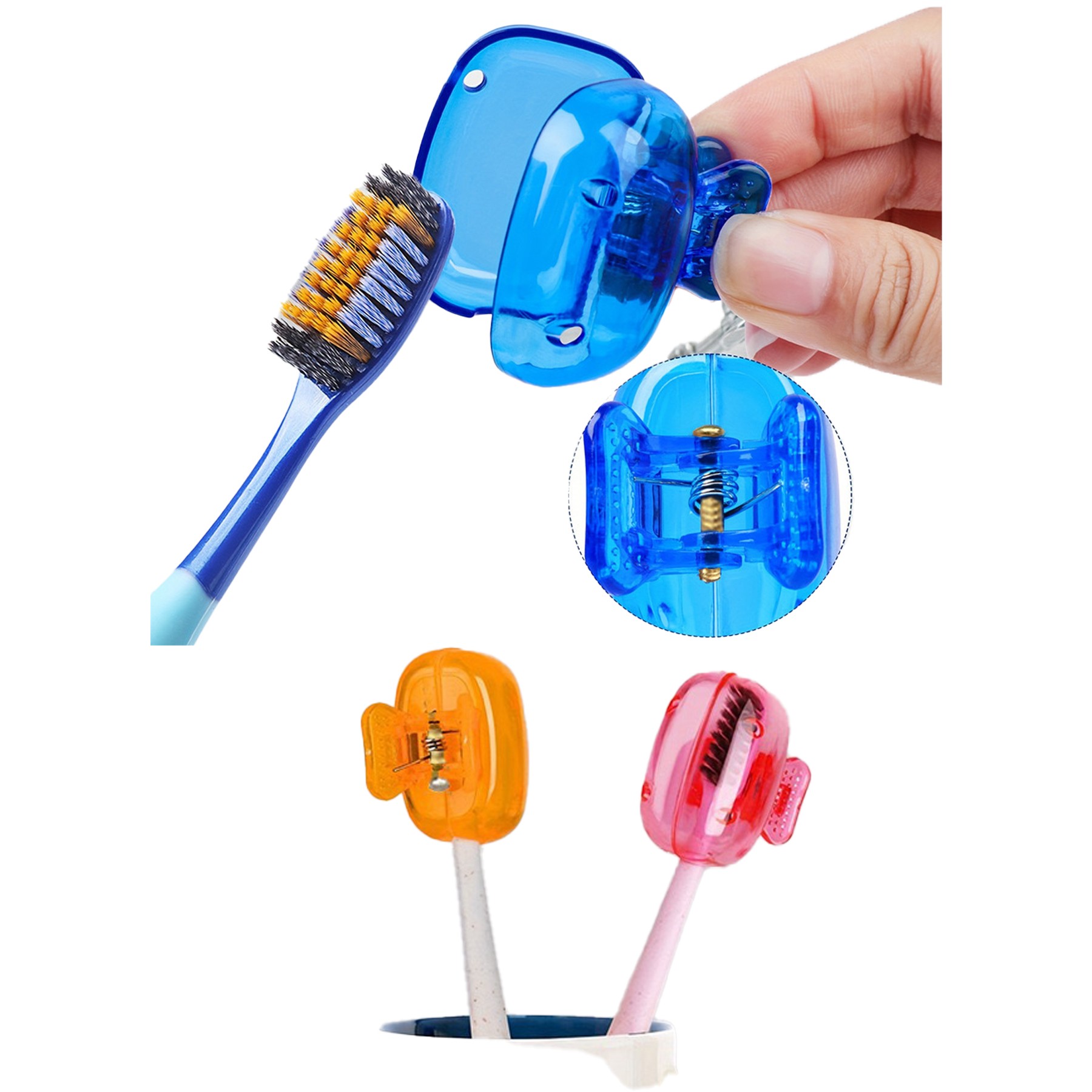 Toothbrush Clip For Travel 8