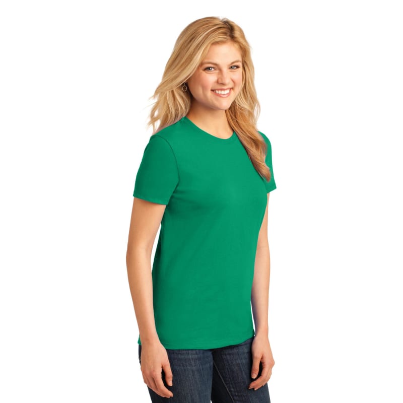 Port & Company Women's Core Cotton Tee. 4