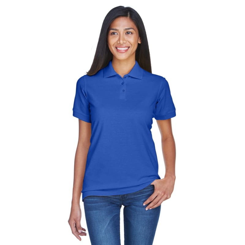 UltraClub Ladies' Classic Piqué Polo 77