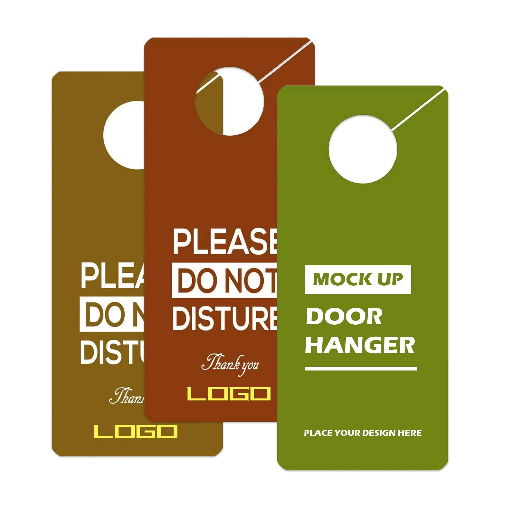 Custom Door Knob Hanger Tag 2