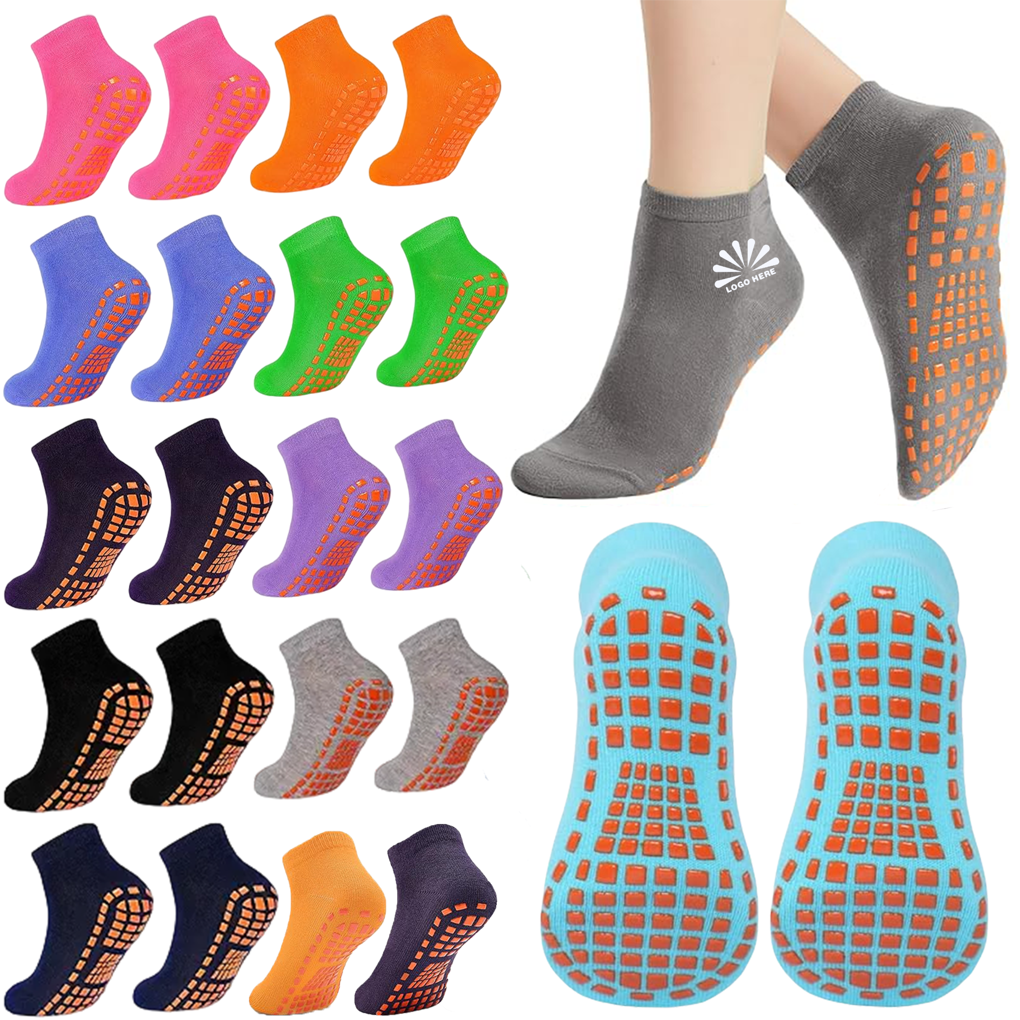 Non Slip Grip Yoga Sock MOQ50 2
