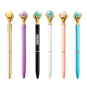 Glitter Flakes Ball Metal Pen 7
