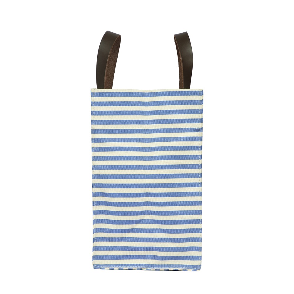 20 Oz. Super Heavy Canvas Stripe Manhattan Tote Bag 4