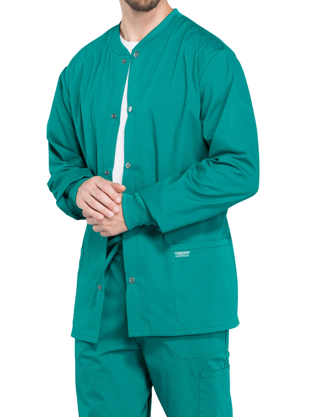 Cherokee - Workwear Professionals - Men's Snap Front Jacket 36