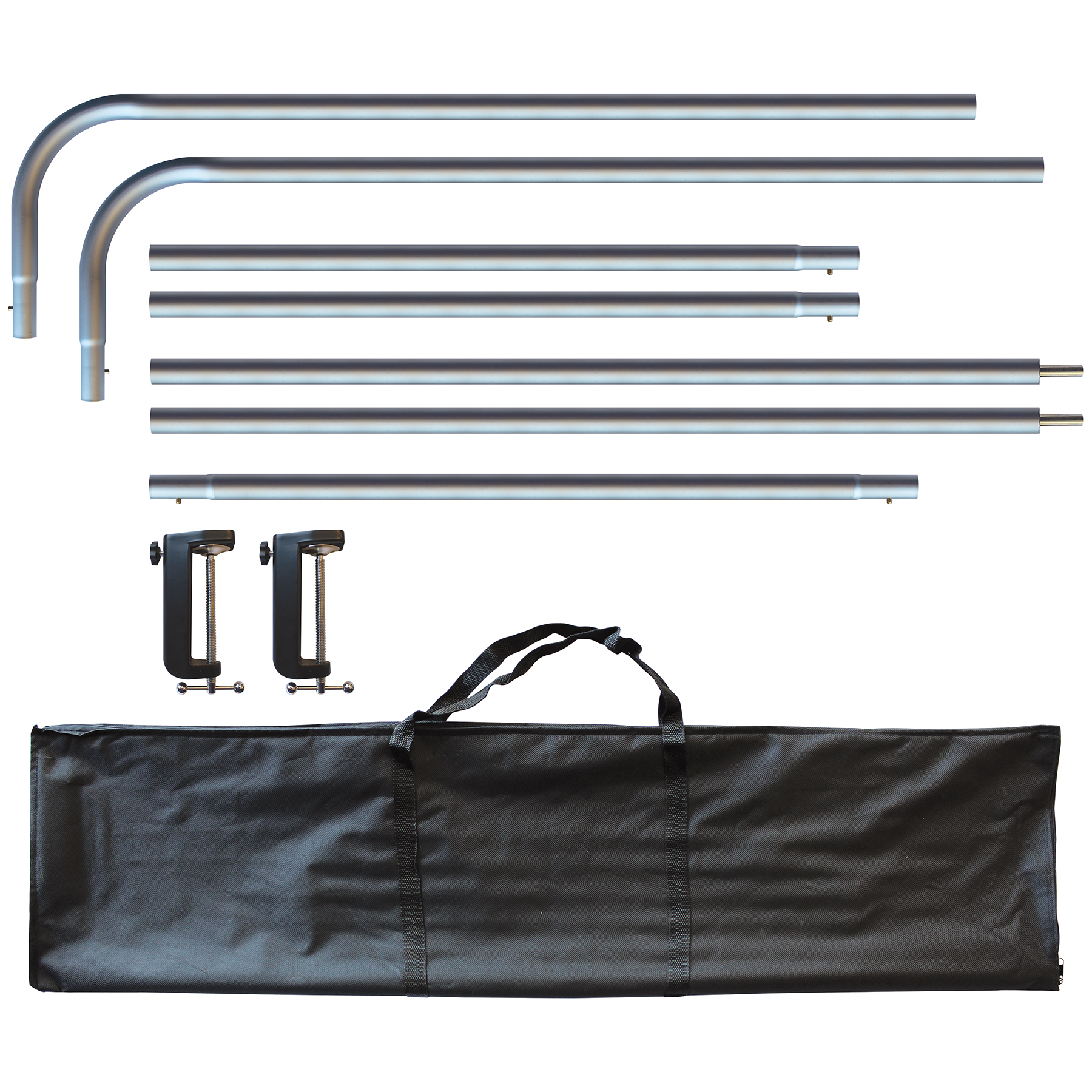 8' Table Cover Half Wall Kit 7