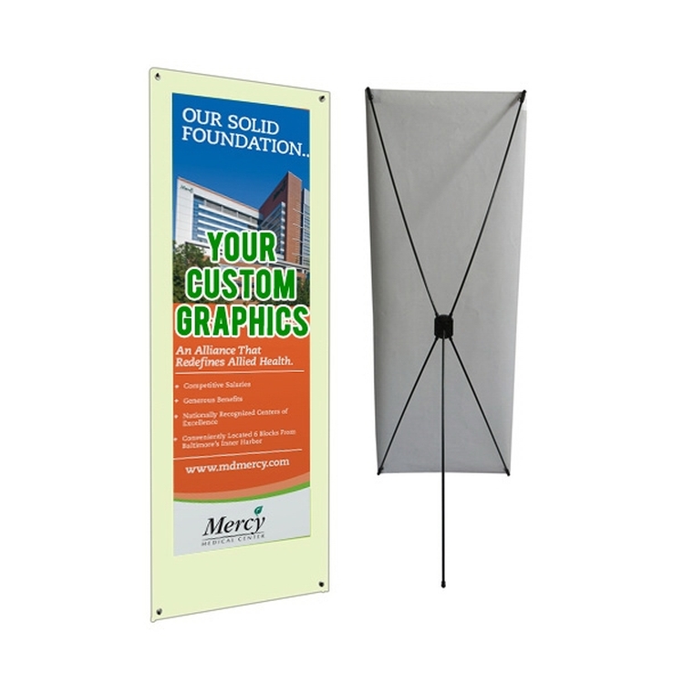 Eco-X Banner with 24x62 Graphic 1