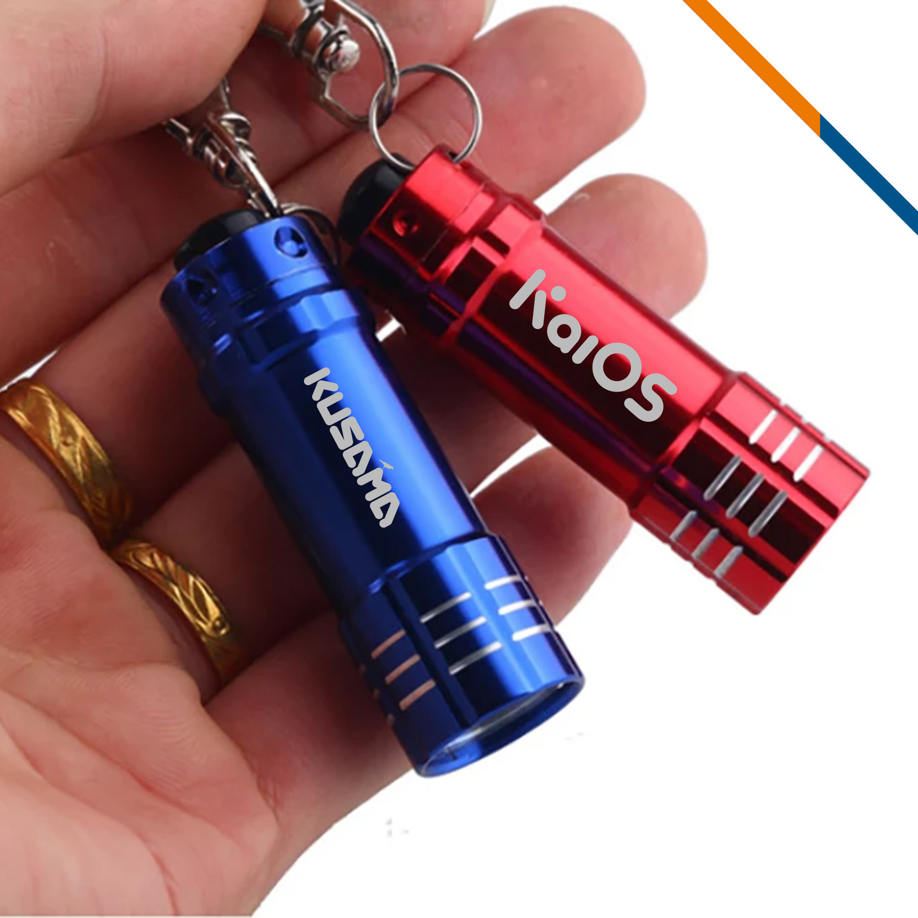 Thunder Aluminum Key Chain LED Flashlight 5