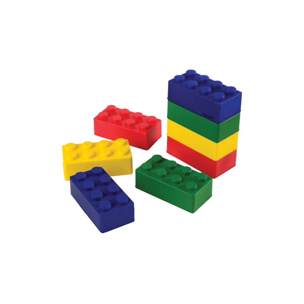 Building Block Stress Toys - Assorted 2