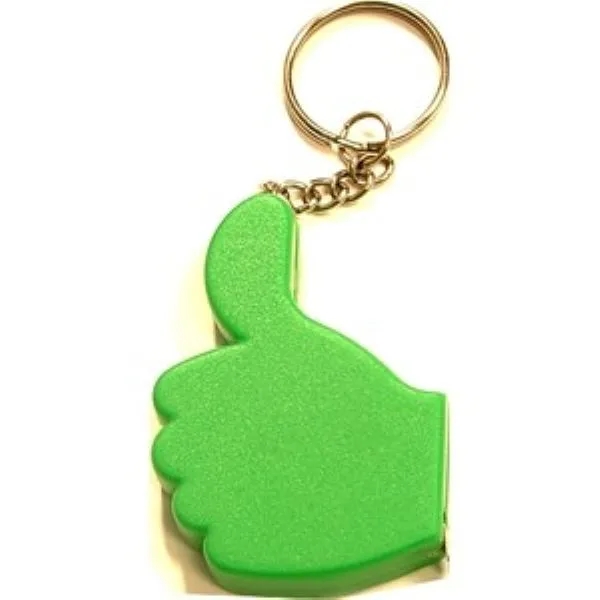 Thumbs Up Tape Measure Key Chain 6