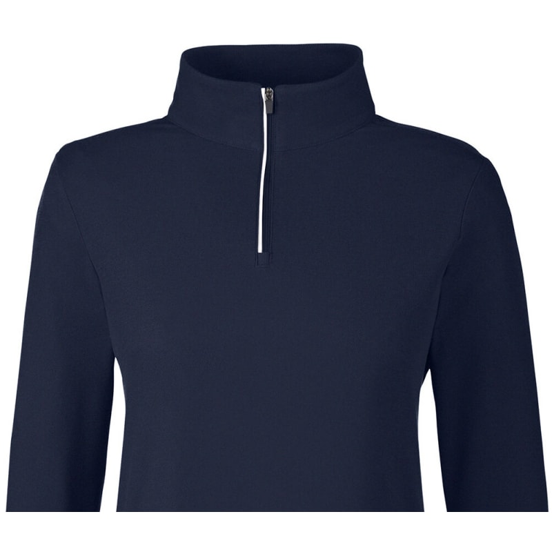 CORE365 Ladies' Fusion ChromaSoft™ Pique Quarter-Zip 47