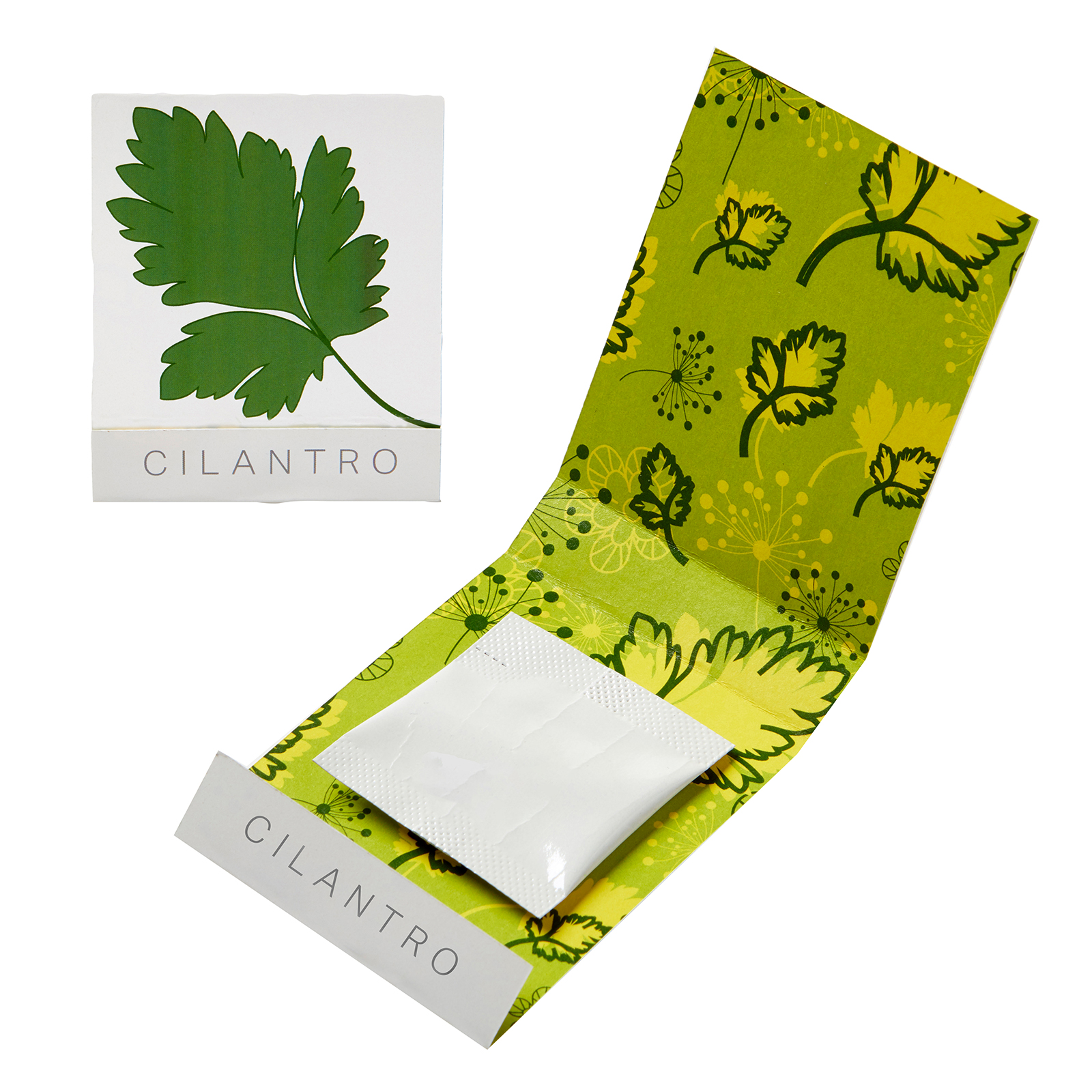 Cilantro Seed Matchbook 2