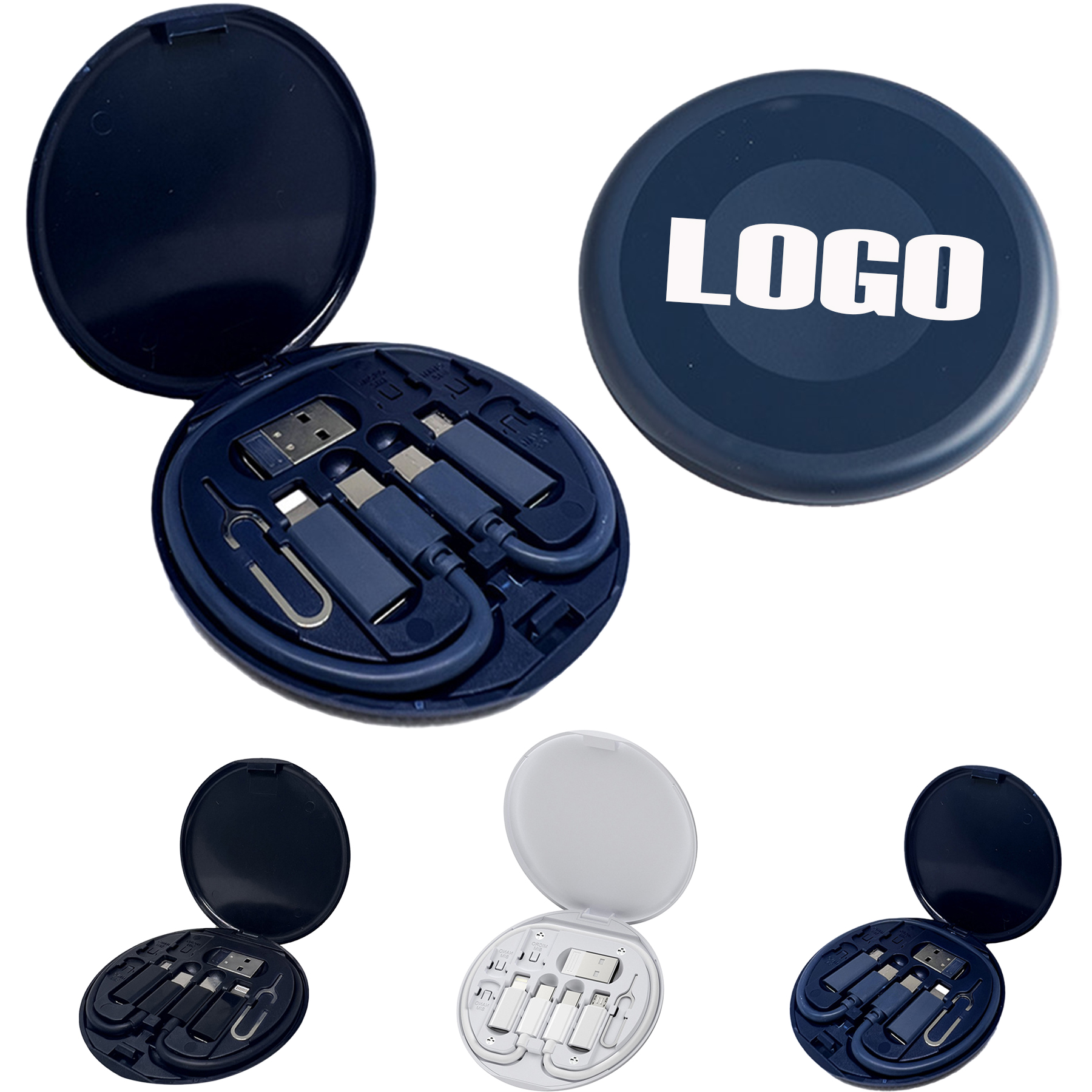 6 in 1 USB Type A Cable Storage Box 3