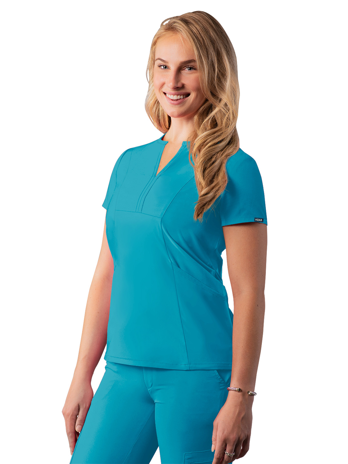 Adar - Addition - Women's Notched V-Neck Top 6