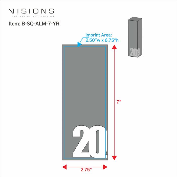 Square Aluminum 85