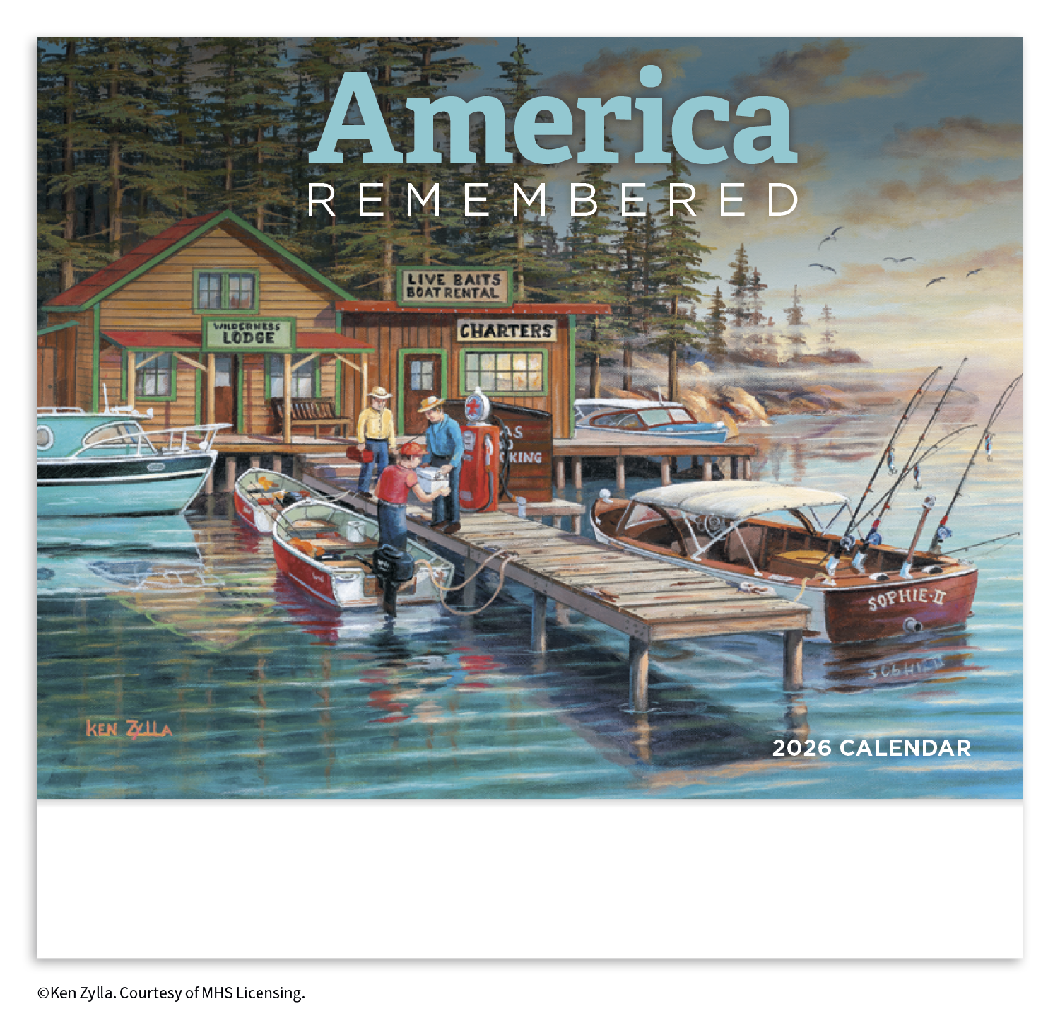 HotLine® Products America Remembered Appointment Calendar - Stapled 32