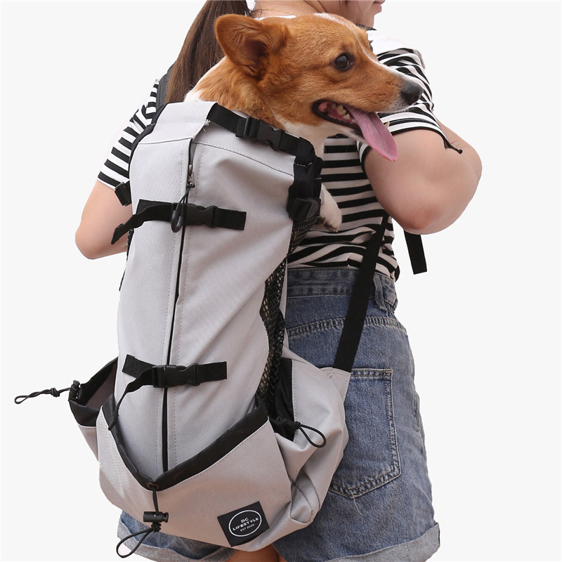 Outdoor Portable Dog Mesh Backpack 9