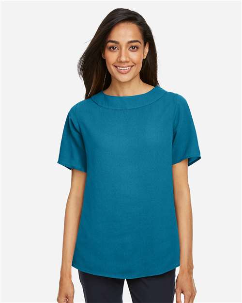 Women's Perfect Fit™ Boat Neck Blouse - DP613W 20