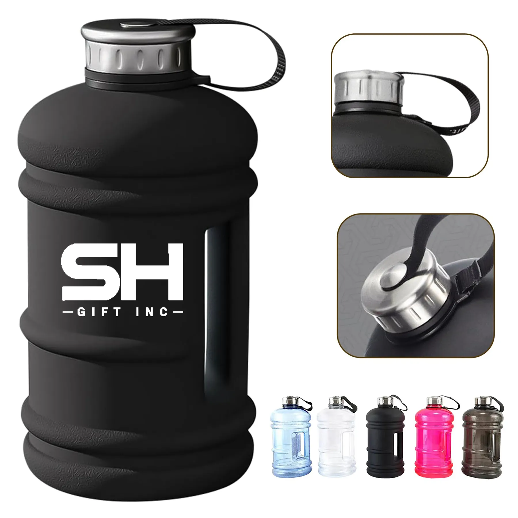 Half Gallon Water Bottle Sports Jug 5