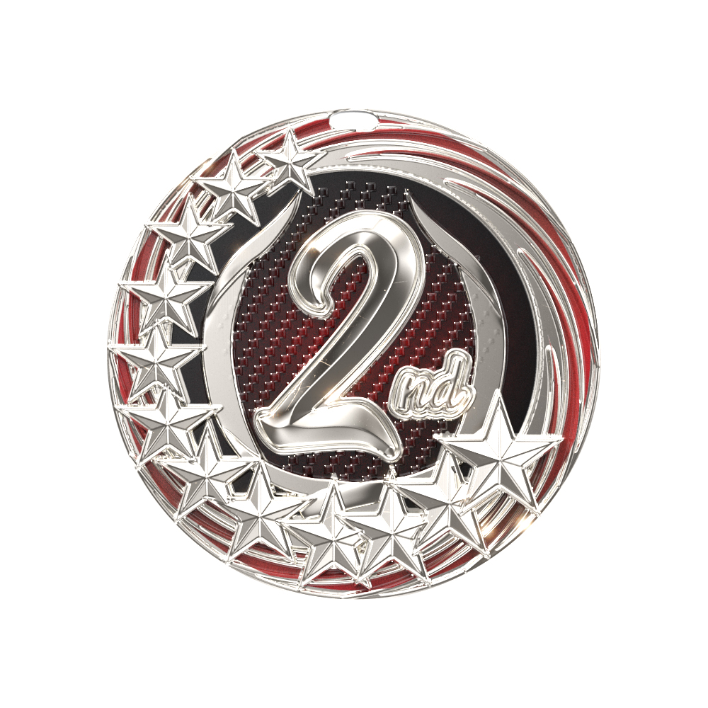 Star Blast Medal - 2nd Place