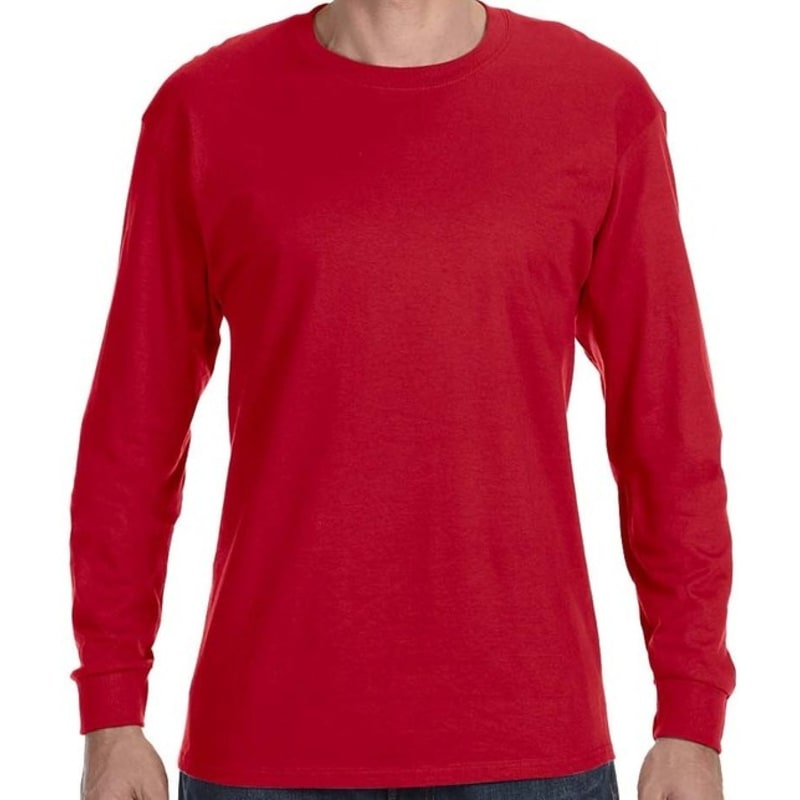 Hanes Adult Authentic-T Long-Sleeve T-Shirt 7