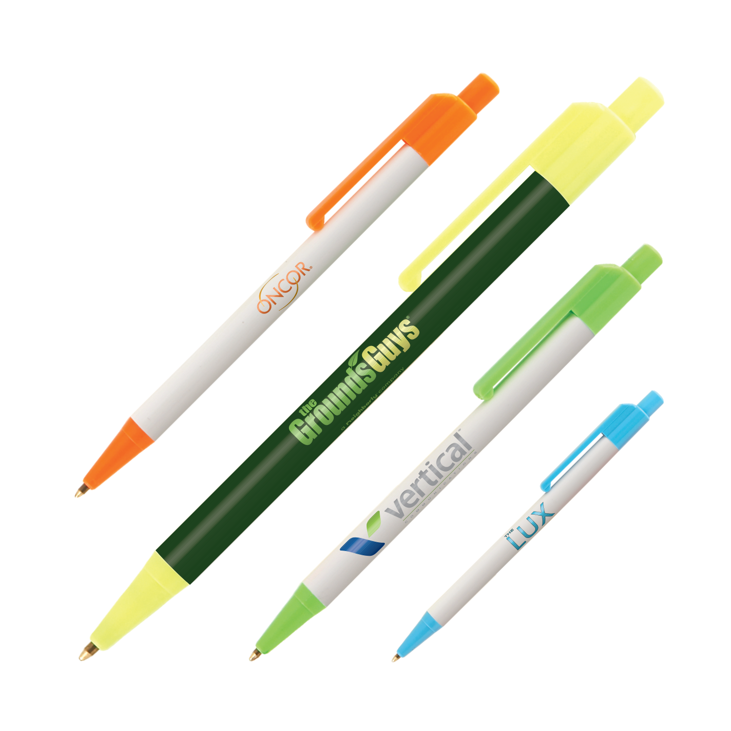 Neon Chromatic Plus Plastic Pen (Full Color Imprint)