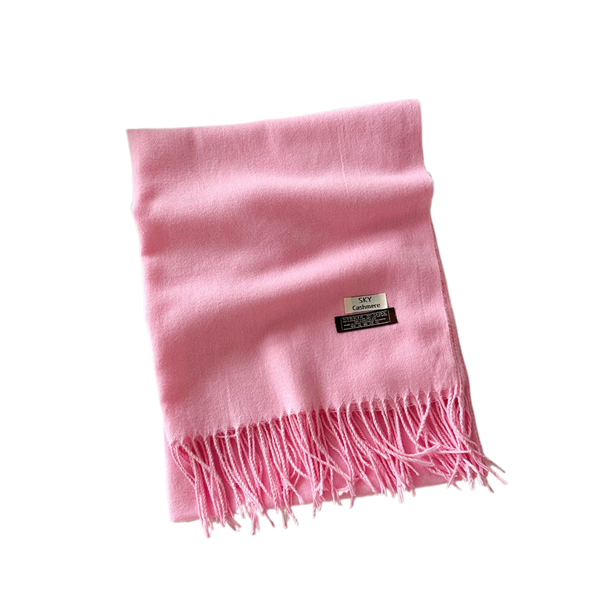 Winter Warm Solid Color Faux Cashmere Scarf 25