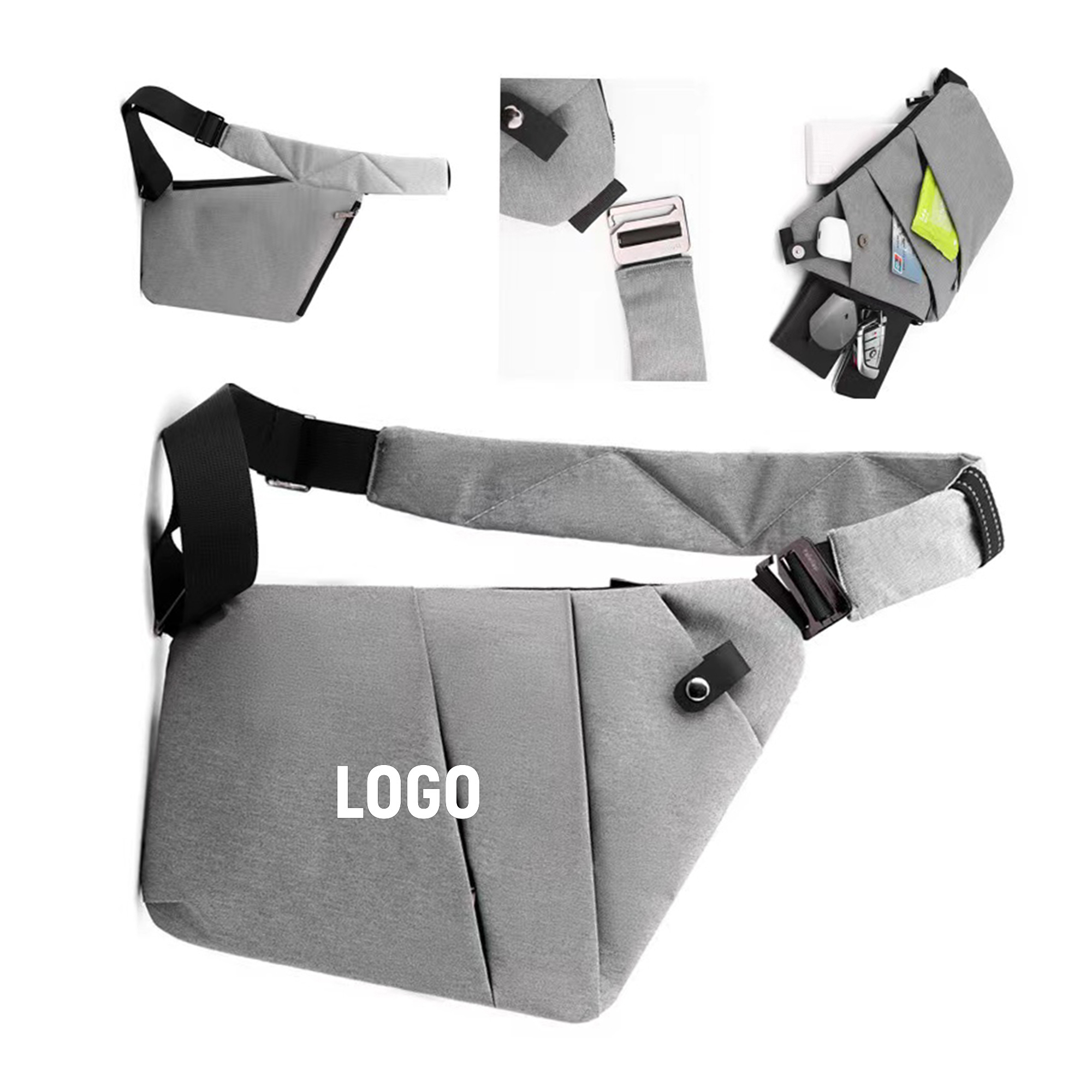 Anti-theft Crossbody Shoulder Belt Bag 4