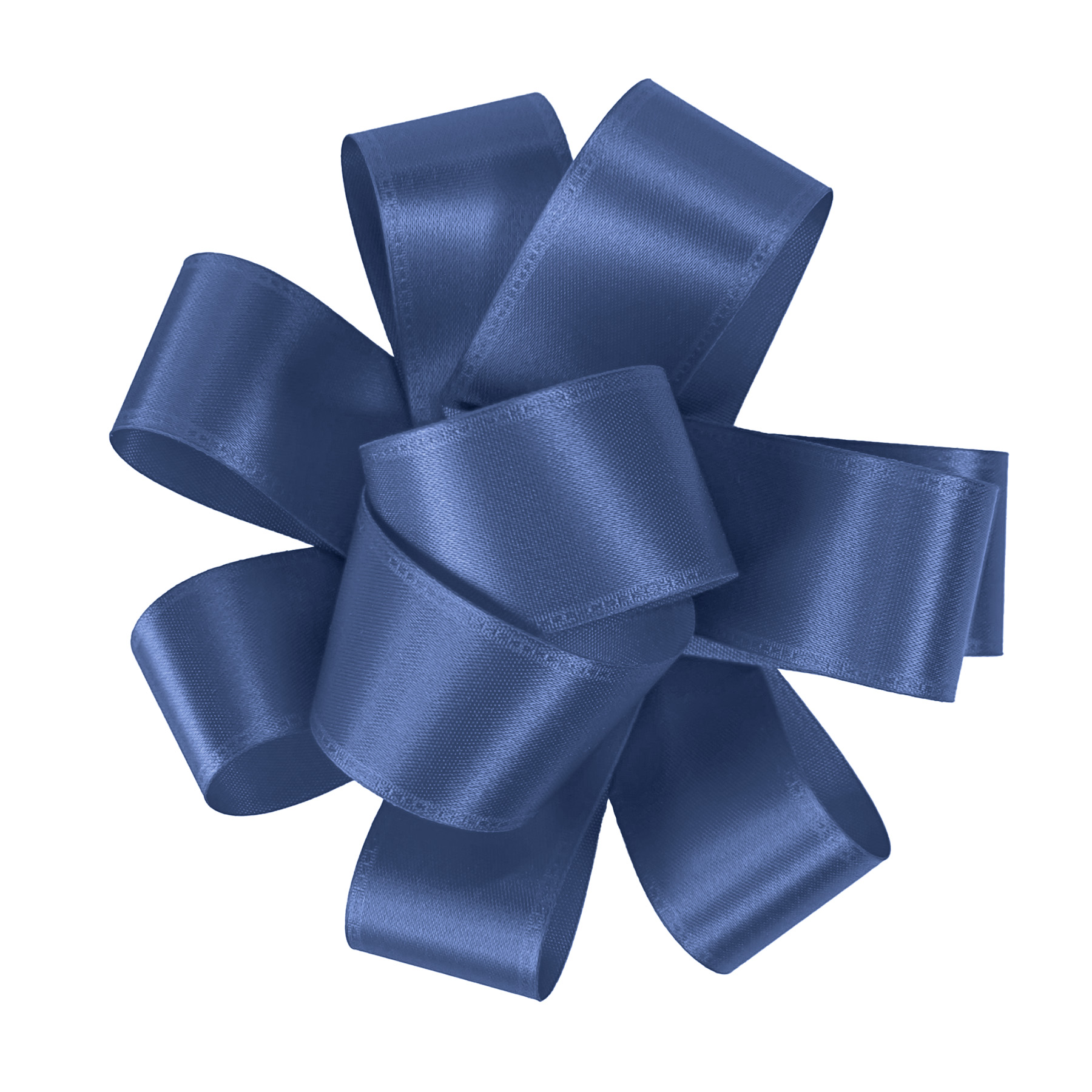 1" Badge Satin Bow - Sparkle 19