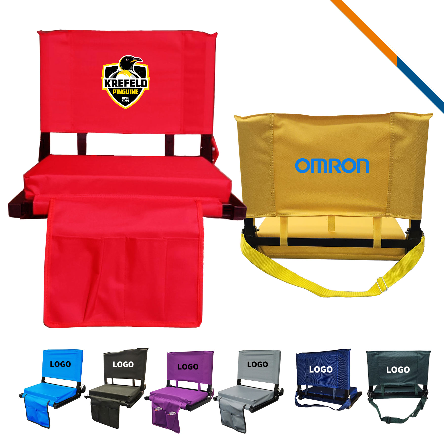 Nacel Folding Stadium Seat 3