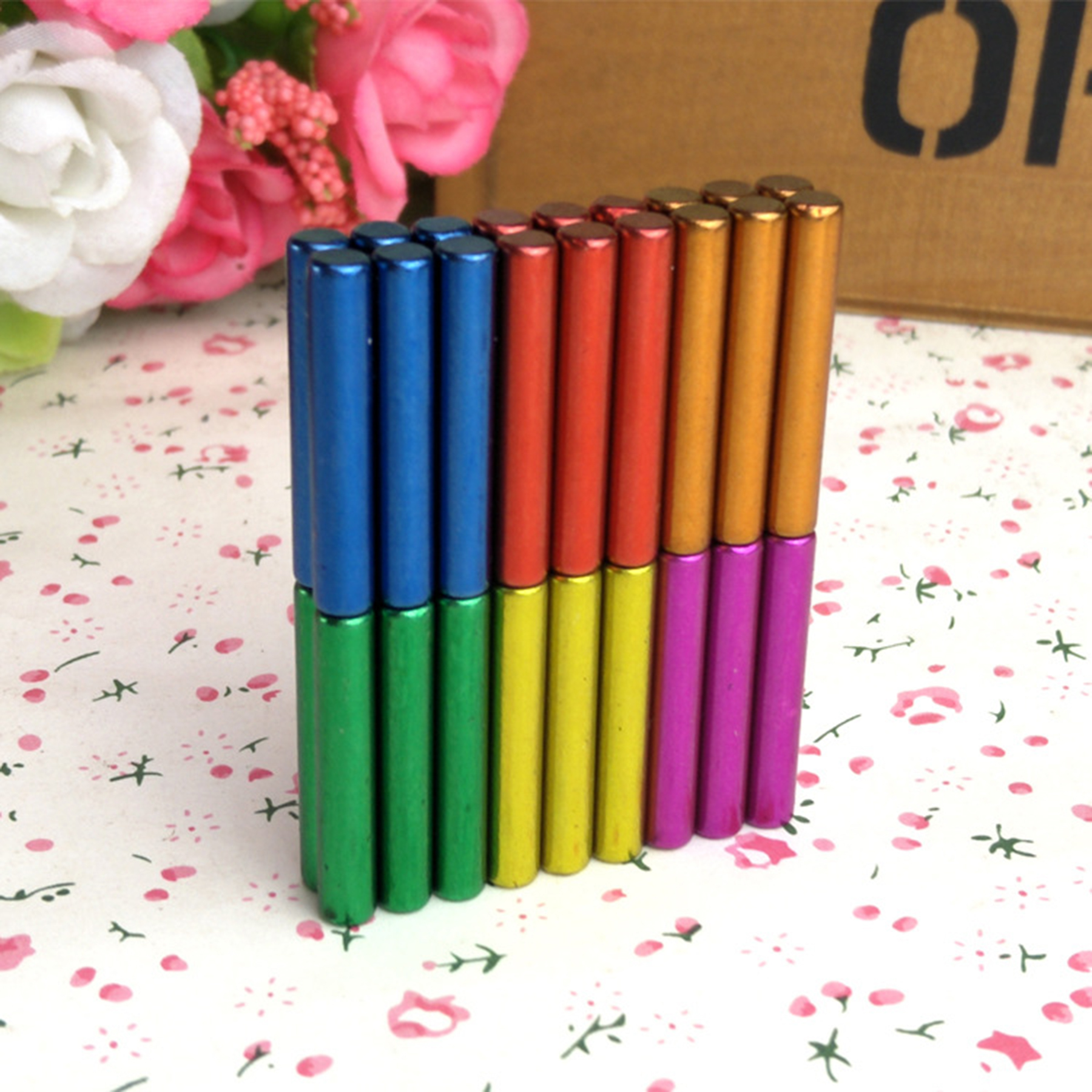 Magnetic Building Sticks Blocks Toys 3