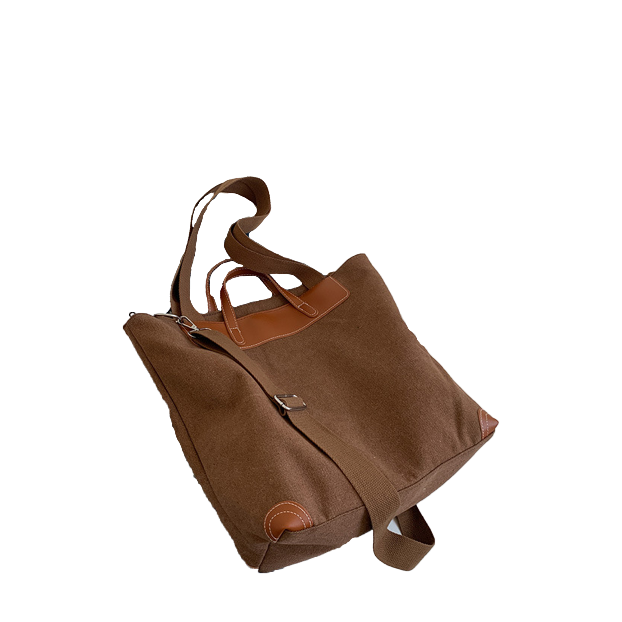 16oz Single-Shoulder Canvas Tote Bag 1