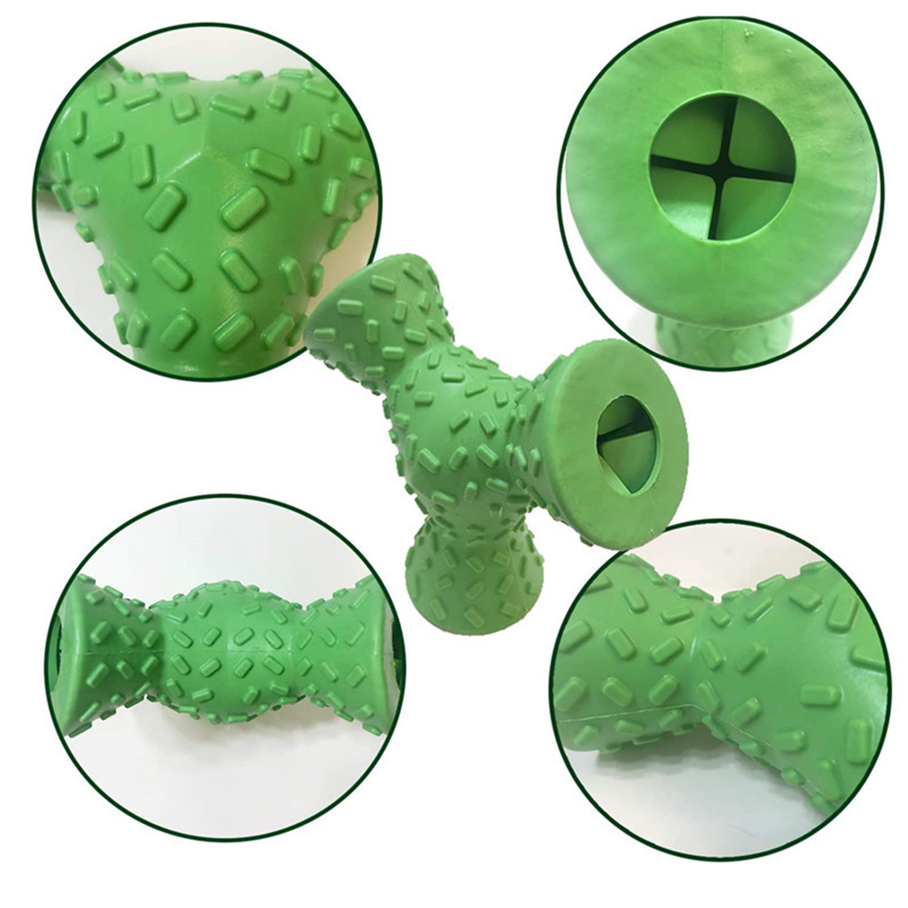 3 Holes Dog Chew Toy 2