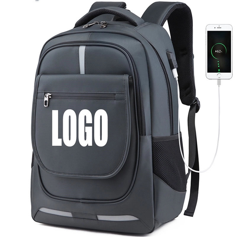Waterproof Leisure Laptop Bags Decompression With USB Port 24