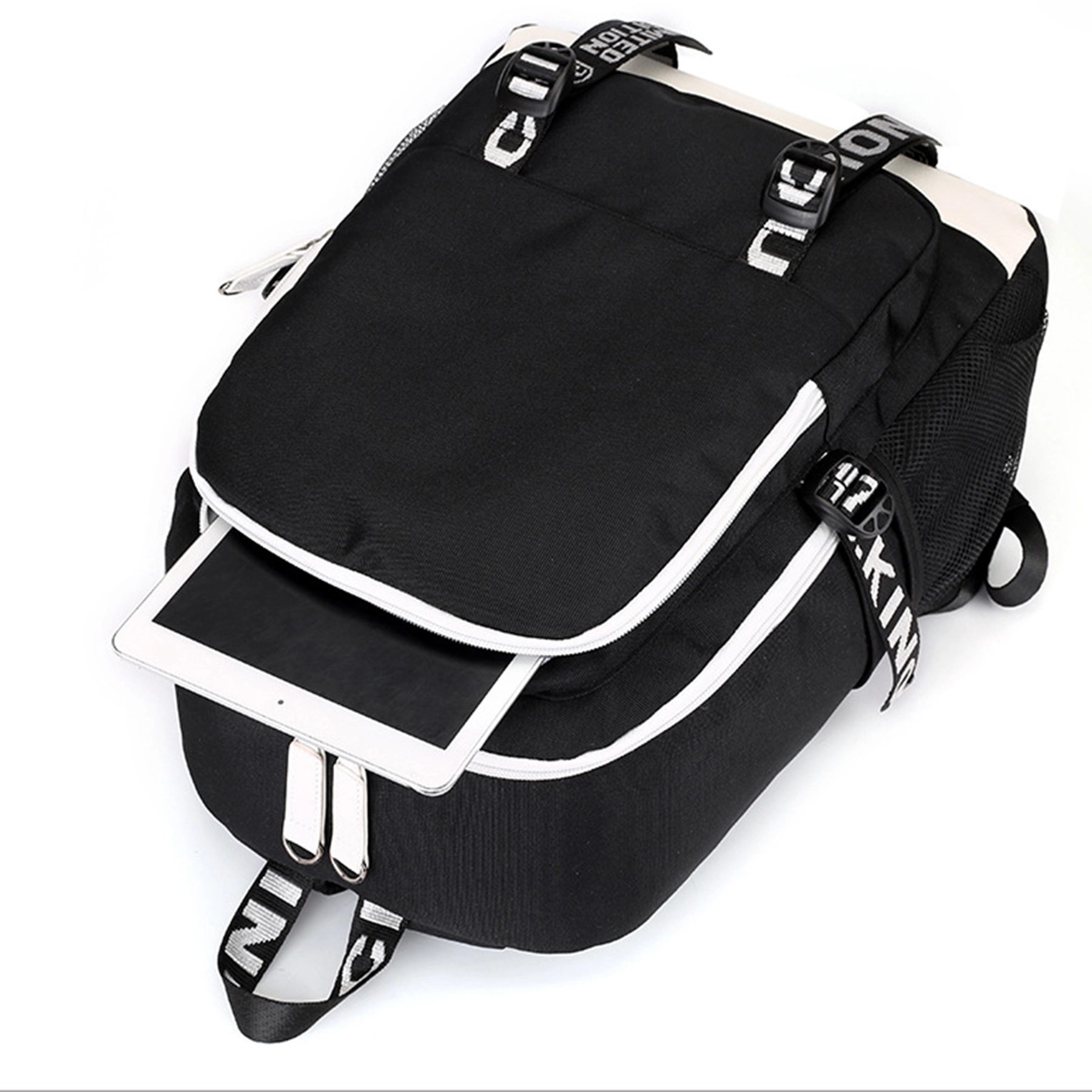 Oxford Fabric Waterproof Backpack w/ Front Pocket 3