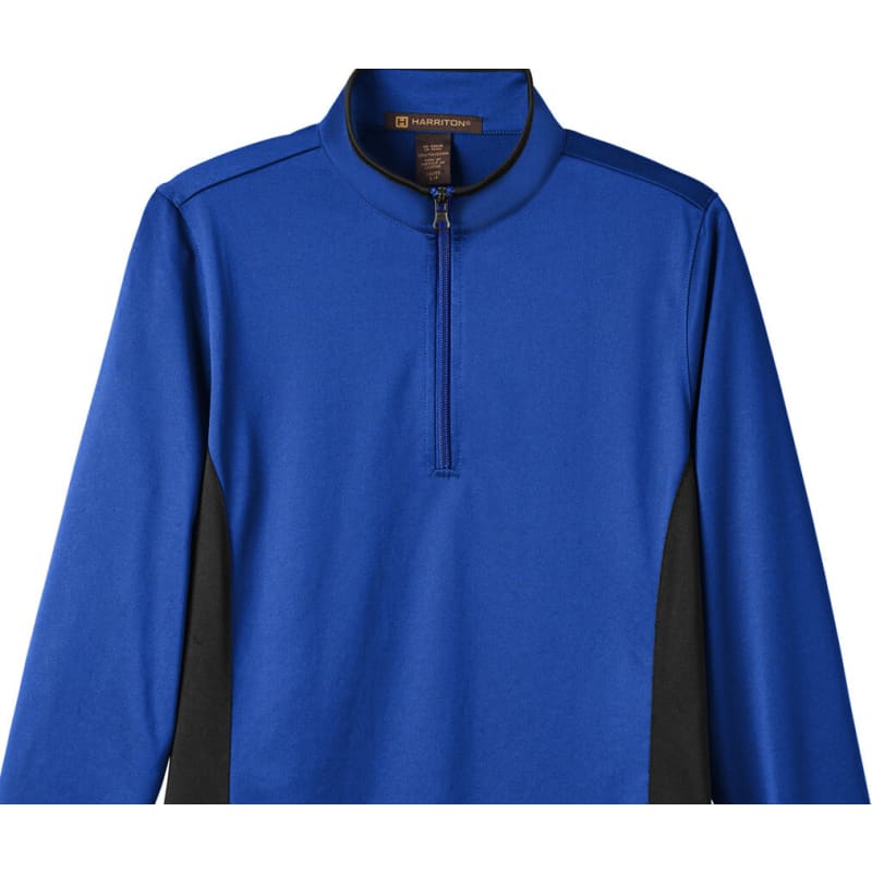 Harriton Ladies' Flash Snag Protection Plus IL Colorblock Quarter-Zip 26