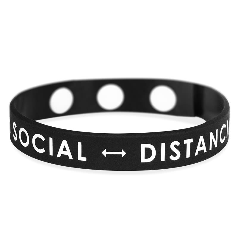 Ink Injected Silicone Adjustable  Wristbands 174
