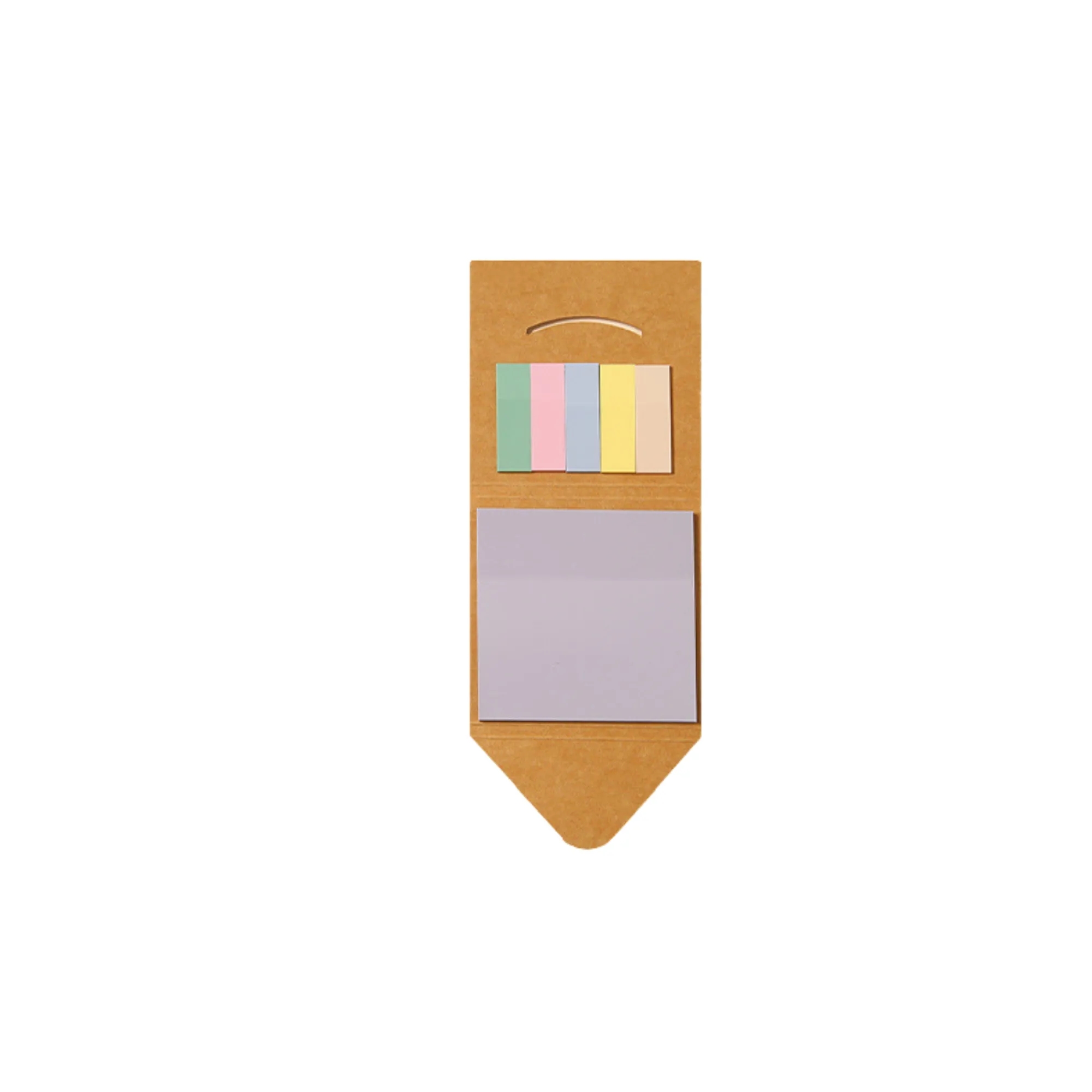 Smiley Notes Kraft Sticky Pads 6