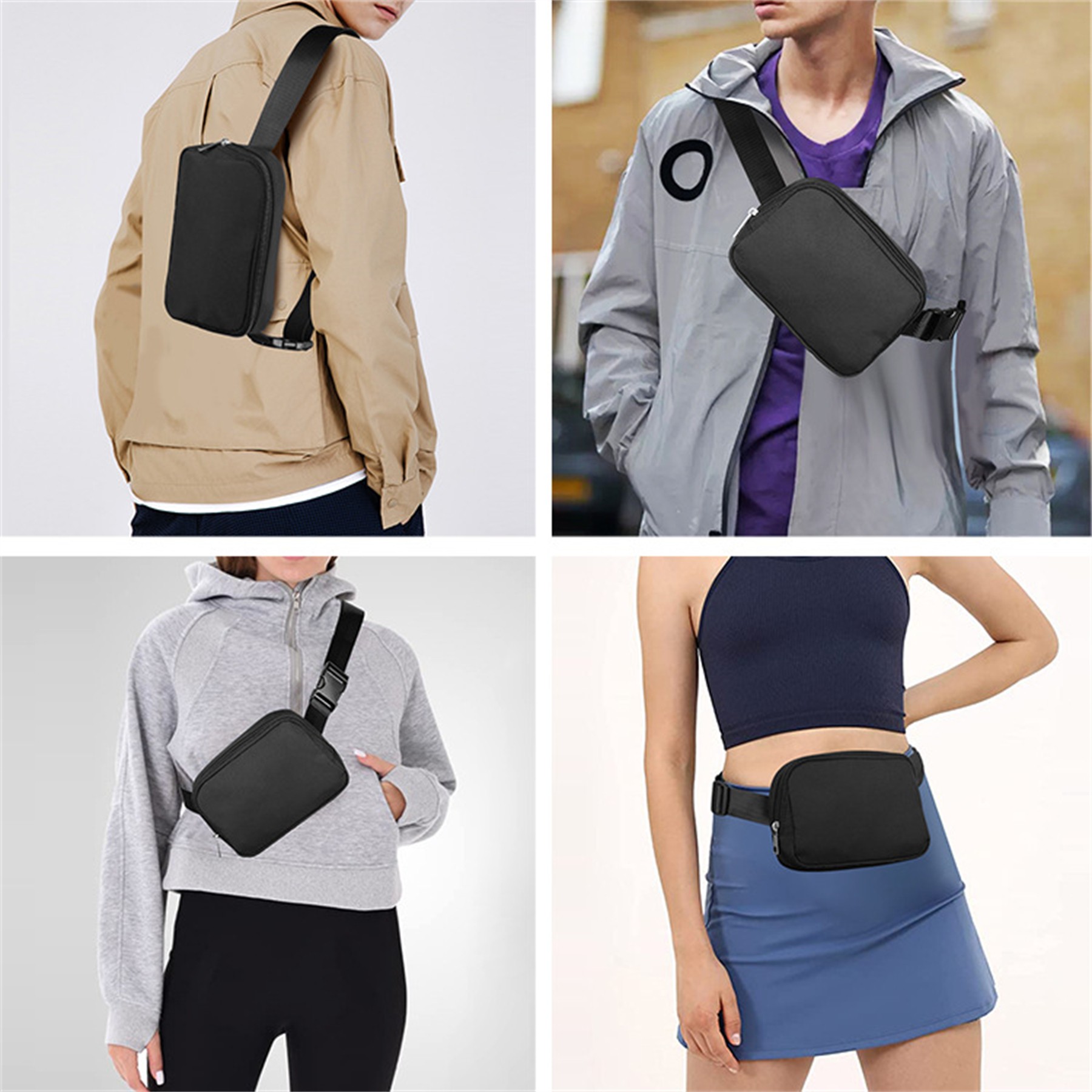 Fanny Pack With Adjustable Belt 1
