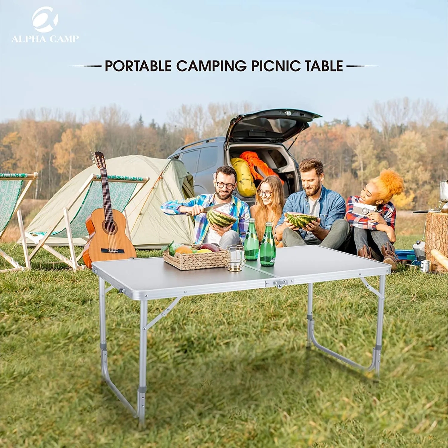 Ultralight Aluminum Portable Folding Utility Table 3