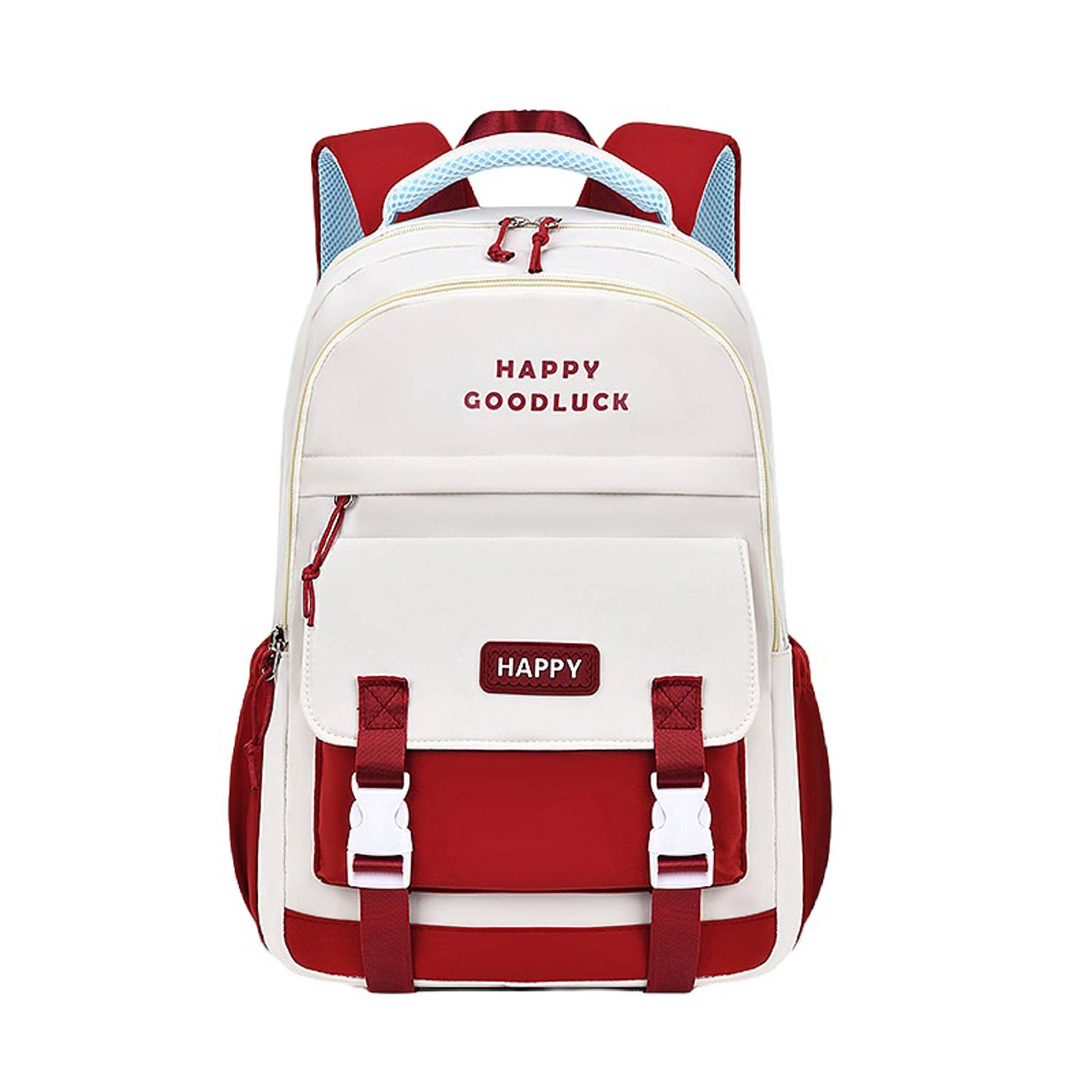 Waterproof Large Capacity Nylon School Backpack 7