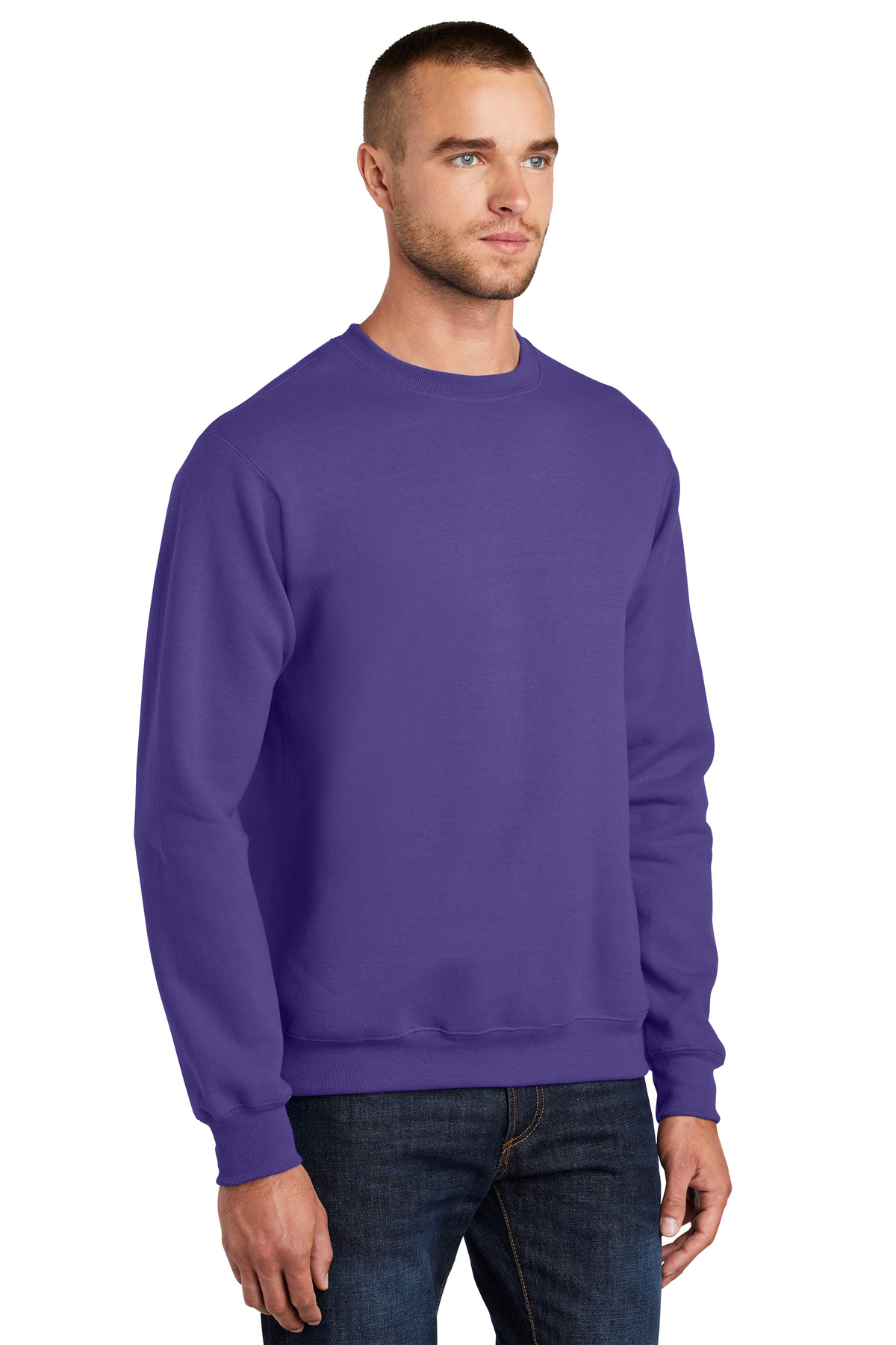 Port & Company® Essential Fleece Crewneck Sweatshirt, custom hoodie or sweatshirt with logo imprint 59