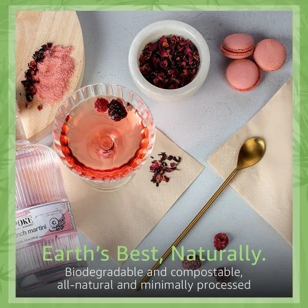 Ibambo Bamboo Everyday Lunch & Dinner Party Napkins 6