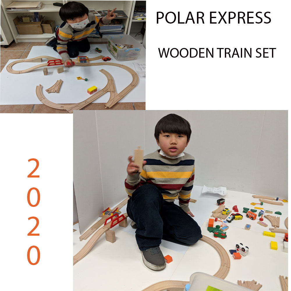60 PC Ocean Train Set in a Plastic Tub 4